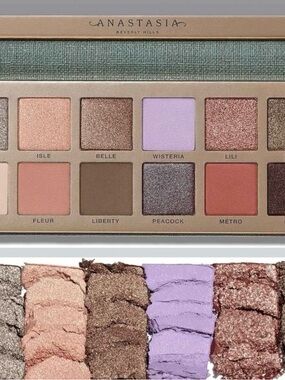 Anastasia Beverly Hills eyeshadow palette. Amazing color palette for spring.
